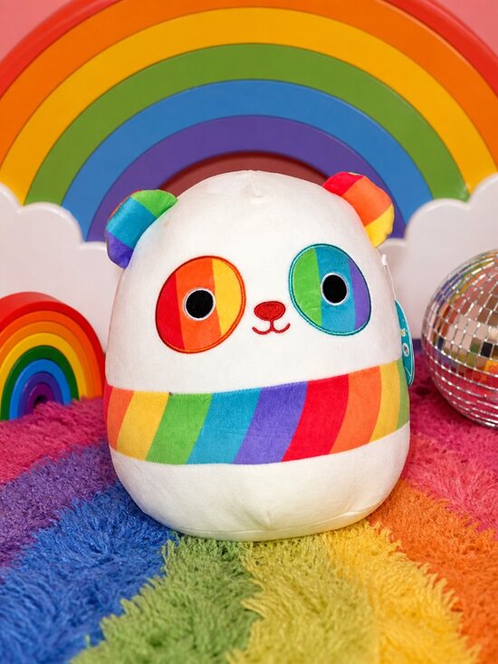Squishmallows Other - NWT Squishmallows WayOUT Sarakee The Panda 12" Pride‎ Plush, Stuffed Animal